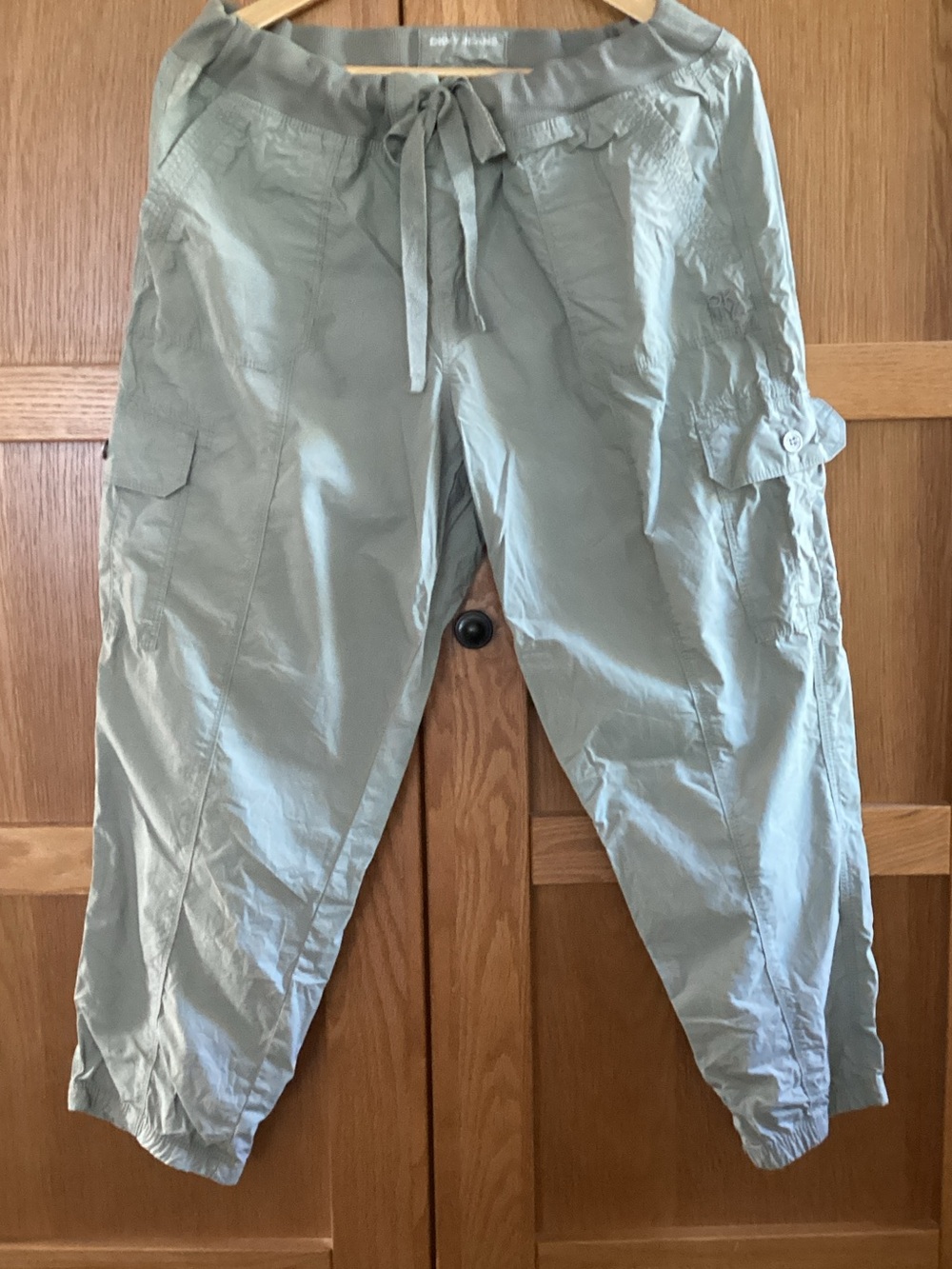 DKNY Olive Green Cargo Jogger Pants